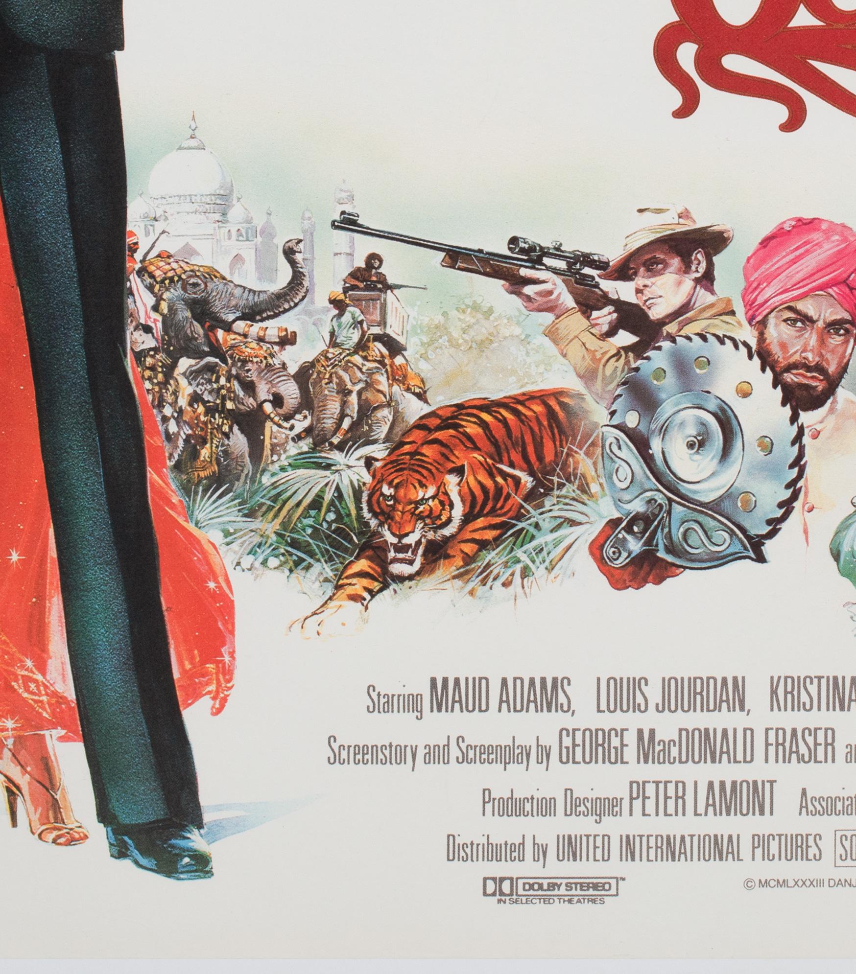 Octopussy 1983 UK Quad-Filmplakat, Daniel Goozee im Angebot 1