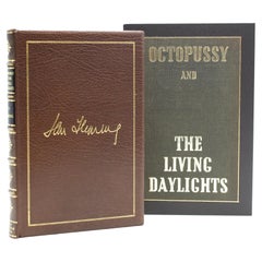 Vintage Octopussy and The Living Daylights by Ian Fleming, First UK Edition, 1966