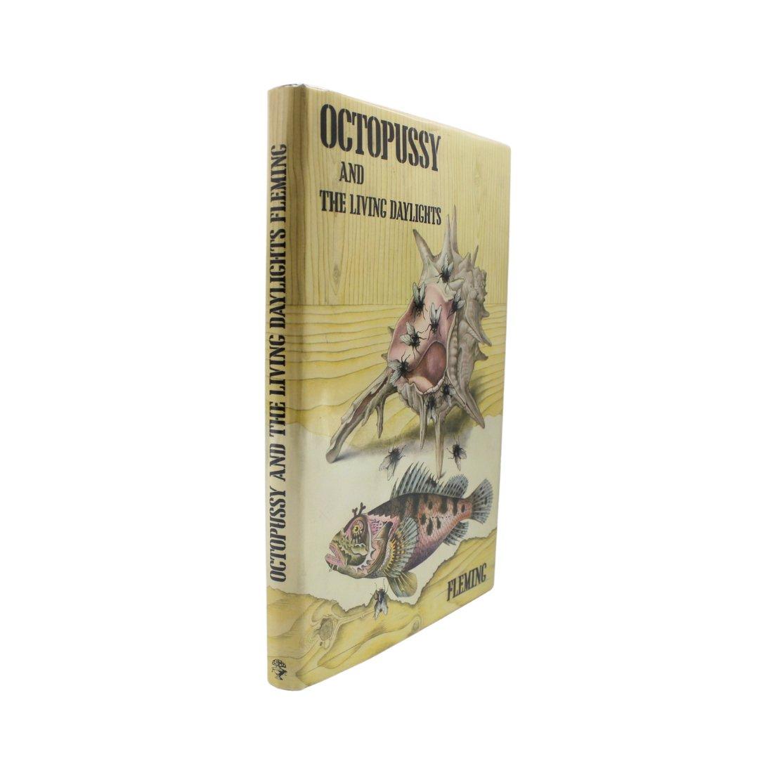 Mid-Century Modern Octopussy and The Living Daylights by Ian Fleming, in Original Dust Jacket, 1966 For Sale