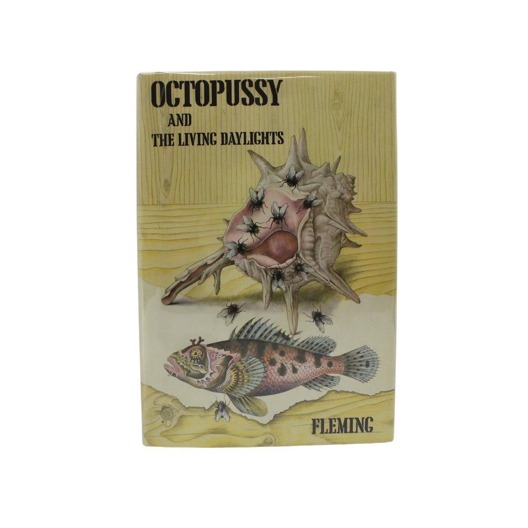 English Octopussy and The Living Daylights by Ian Fleming, in Original Dust Jacket, 1966 For Sale