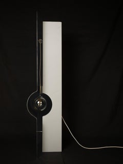 Oculus 2.1 Handcrafted Floor Lamp in Iron & Marble by D´ARK Atelier