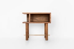 Organic Modern Nightstand in Mexican Solid Hardwood