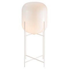 Oda in Between White White Floor Lamp by Pulpo