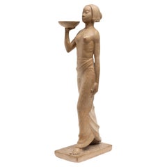 Art Deco Sculpture of a Polynesian Woman
