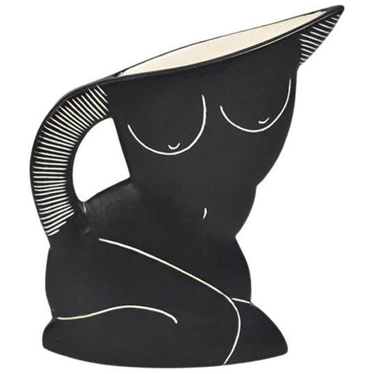 Odalisque Nude Form en noir
