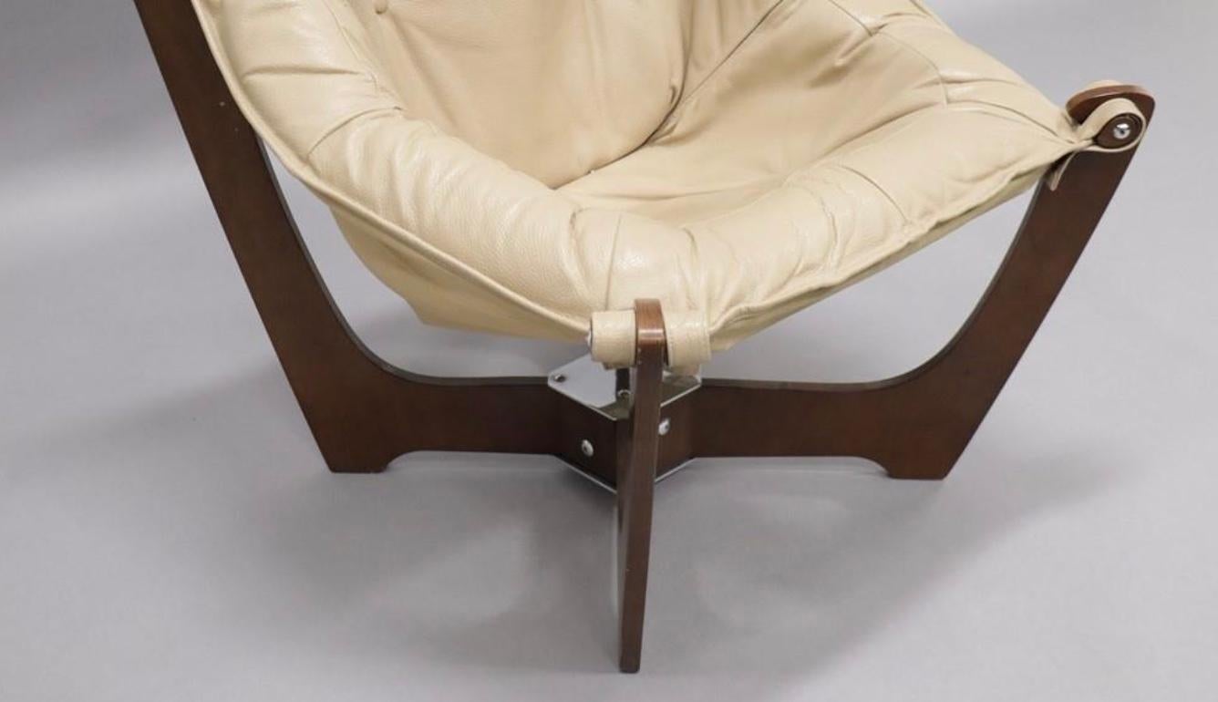 Scandinavian Modern Odd Knutsen Luna Chair