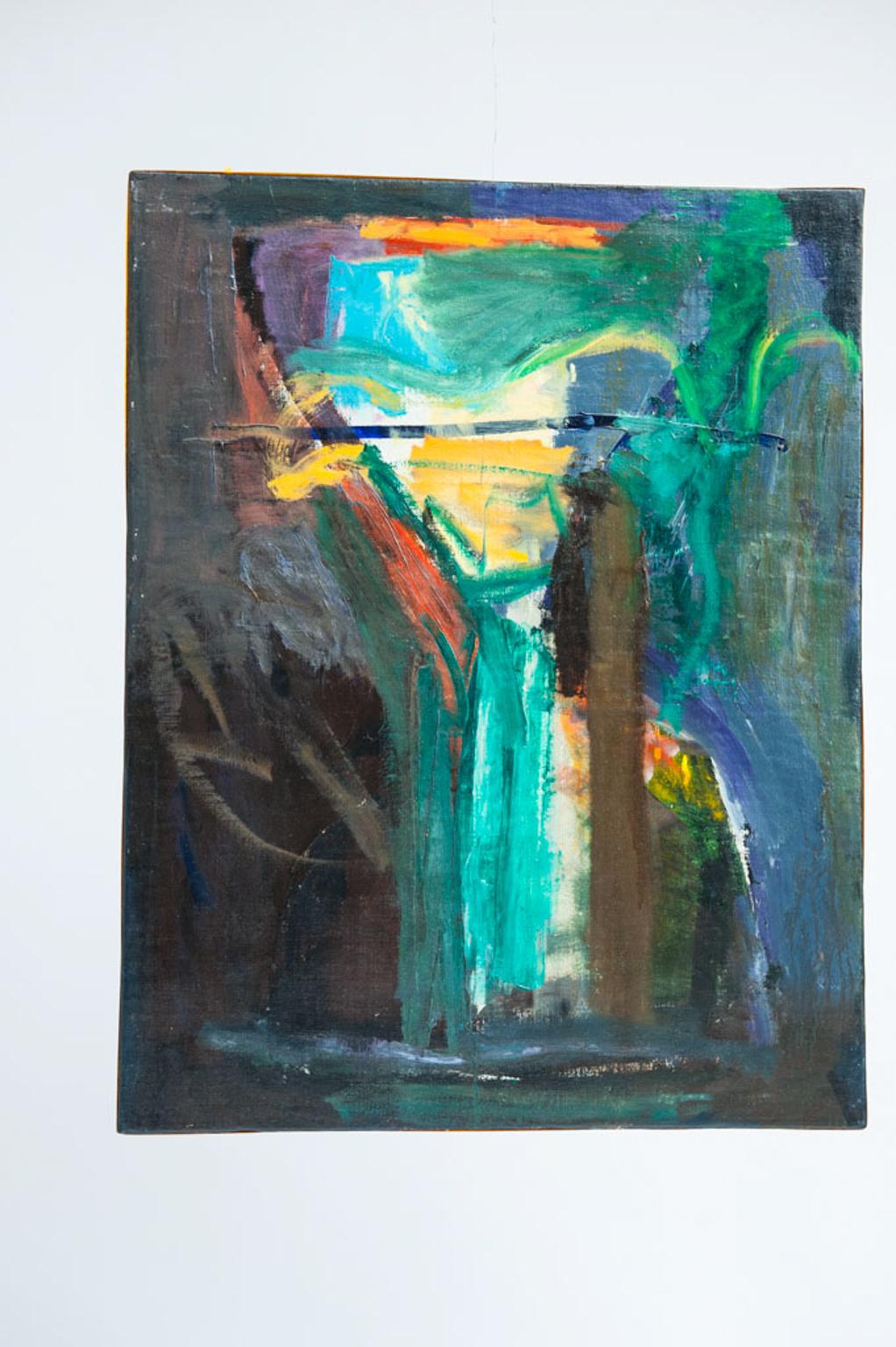Norwegian Odd Moe, Abstract Composition For Sale