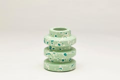 Odd Stone, Contemporary Vase / Vessel in Mint Green by Nic Parnell