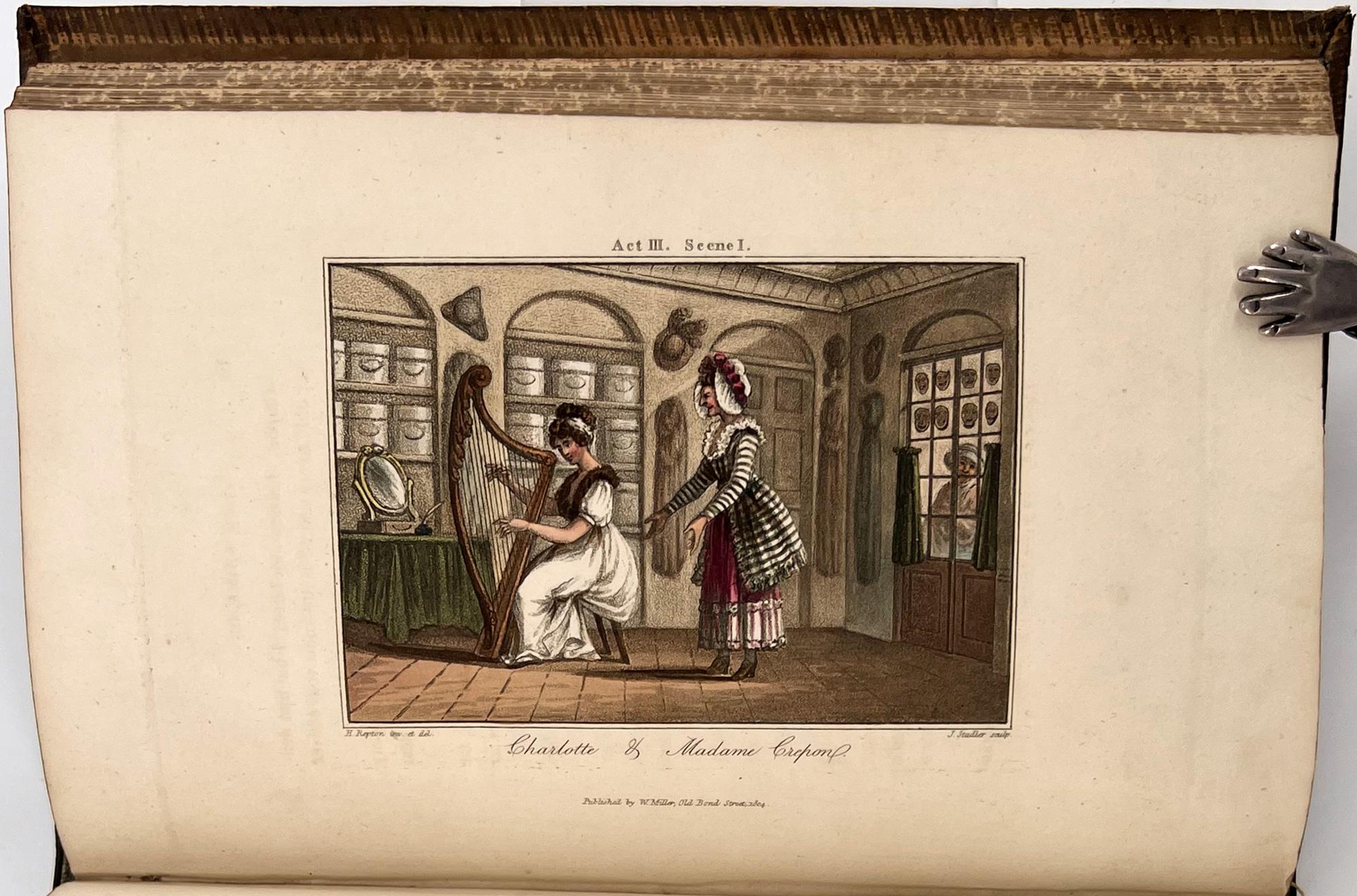 Gilt Odd Whims and Miscellanies by H. Repton – First Edition, 1804, illustrated For Sale