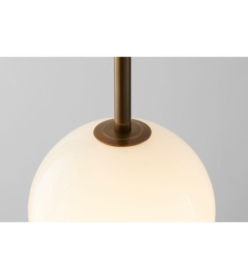 Blackened Oddball Pendant Light by Volker Haug