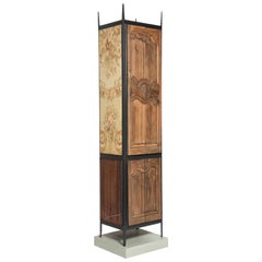 Oddities Armoire One-Off High Cabinet with Antique Details