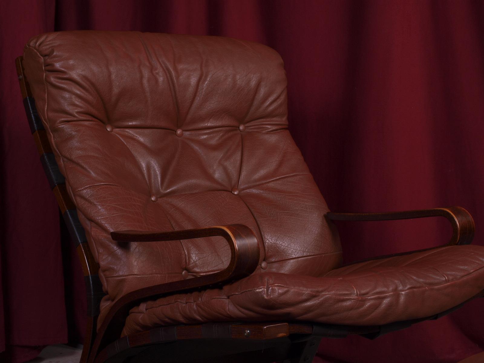Norwegian Oddvin Rykken for Rybo Rykken & Co. 1970s Lounge Chair