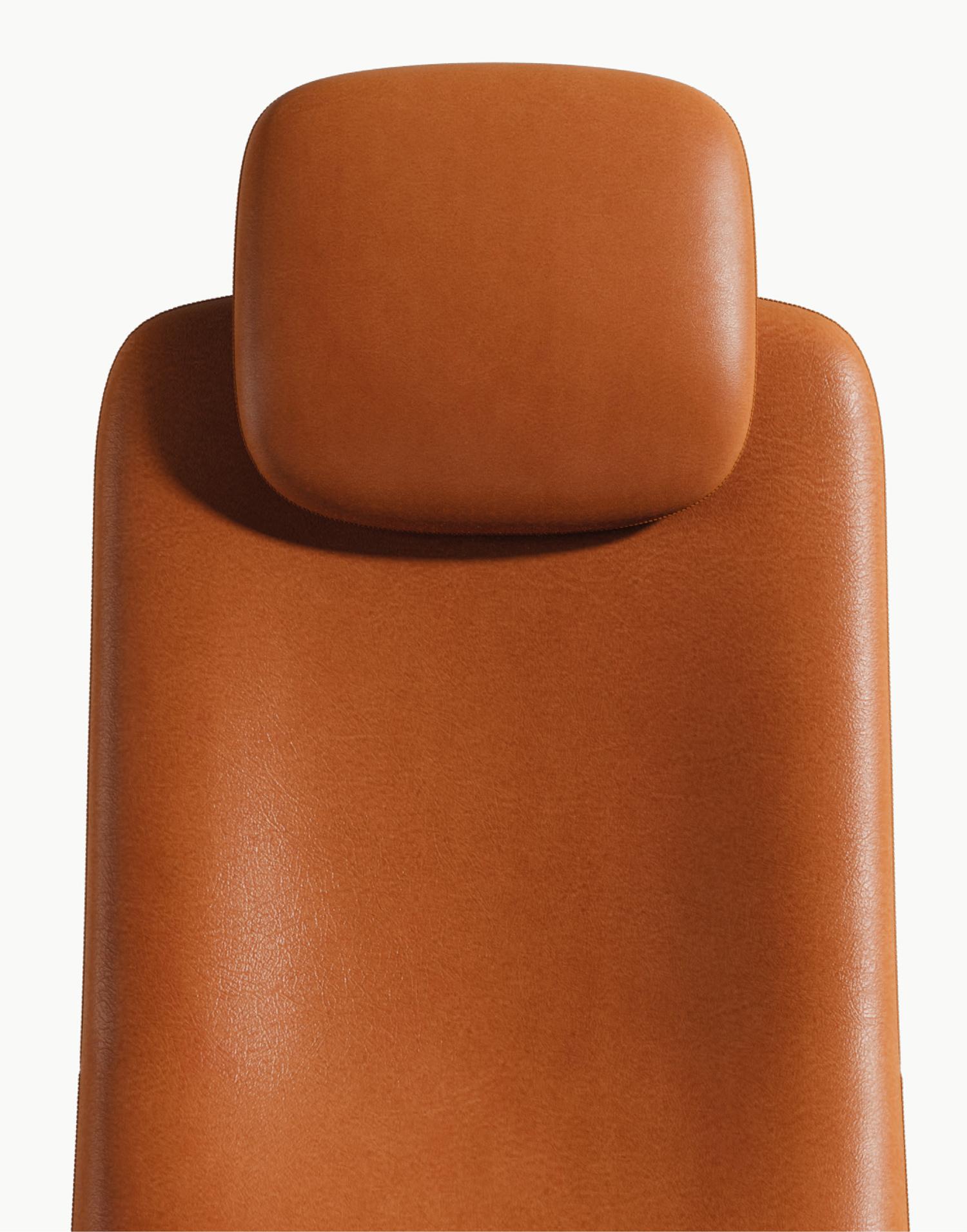 Moderne Fauteuil à petit appui-tête Oddysey Brown par Eugeni Quitllet  en vente