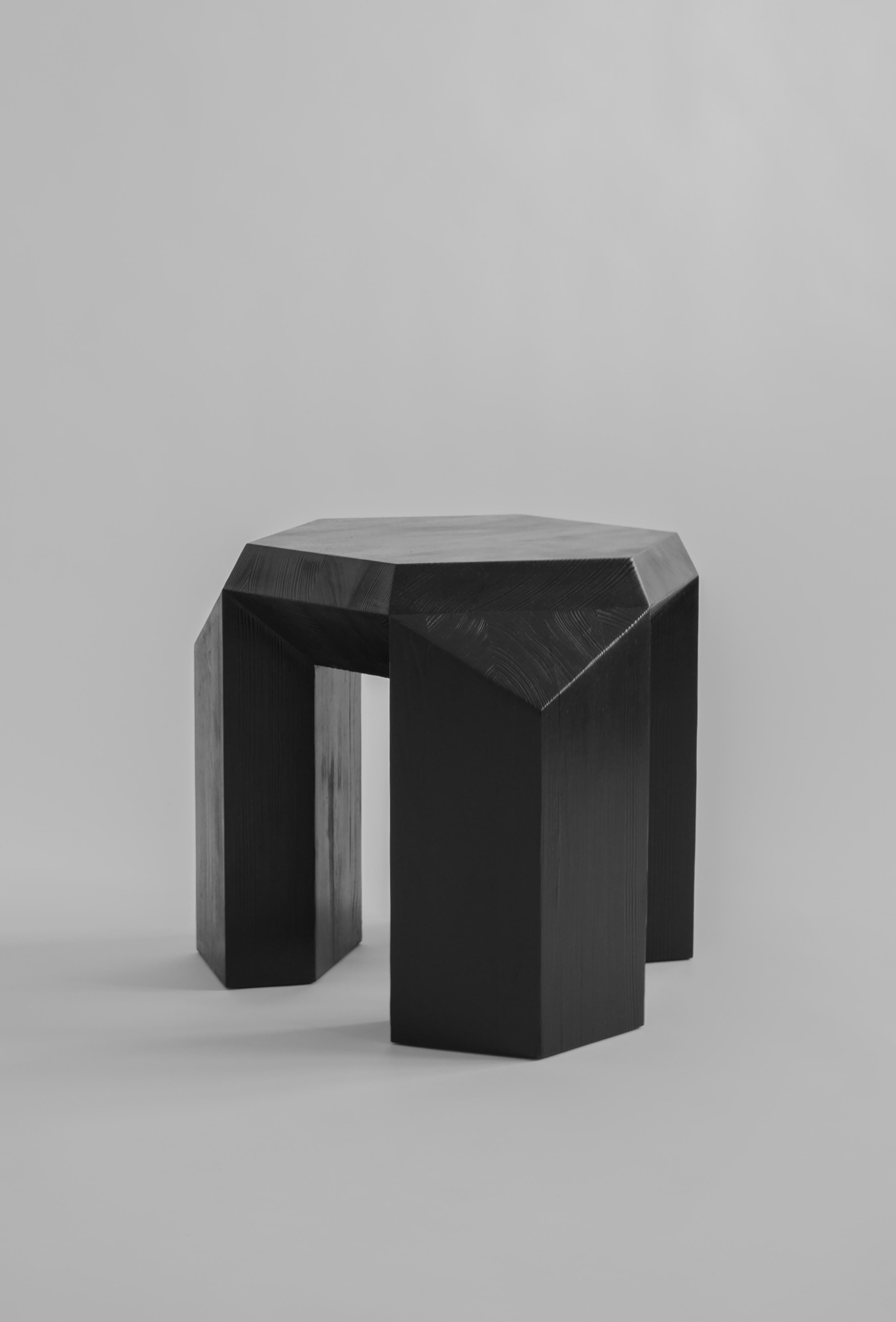 Contemporary Ode Three-Legged Stool by Sizar Alexis