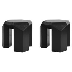 Ode Three Legged Stool Pair by Sizar Alexis