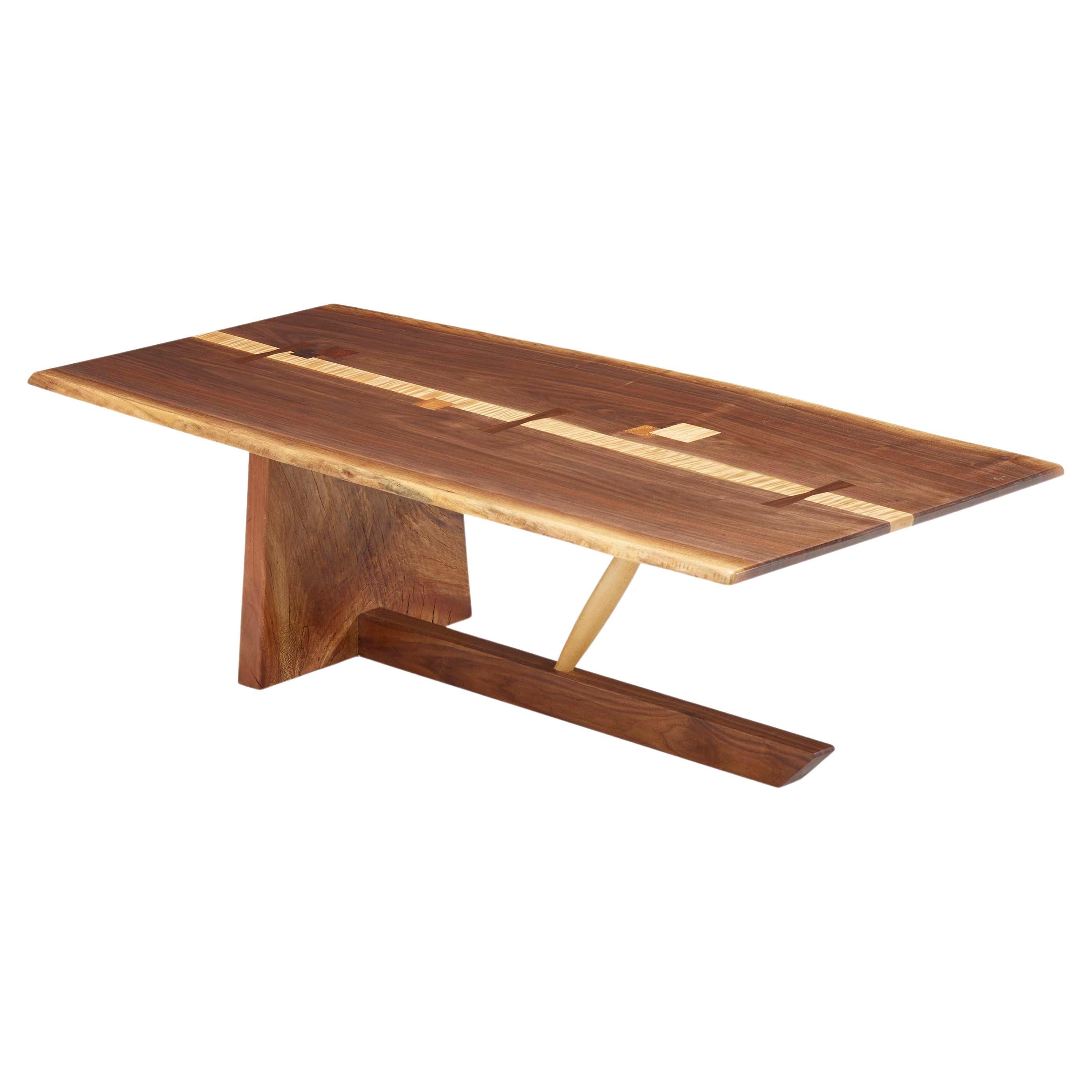 Mira Nakashima, "Minguren II" Coffee Table at 1stDibs