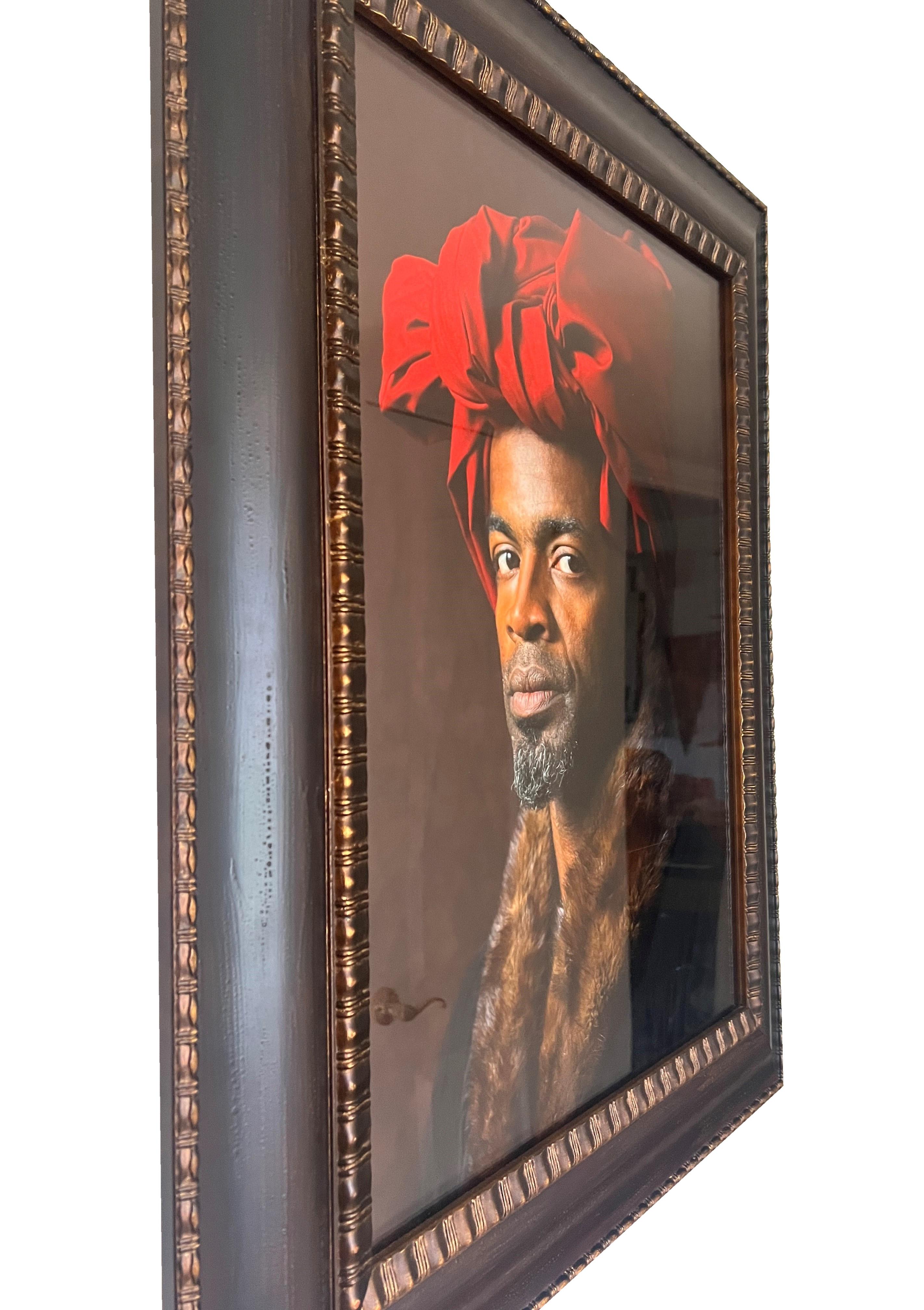 American Ode to Van Eyck Self Portrait For Sale