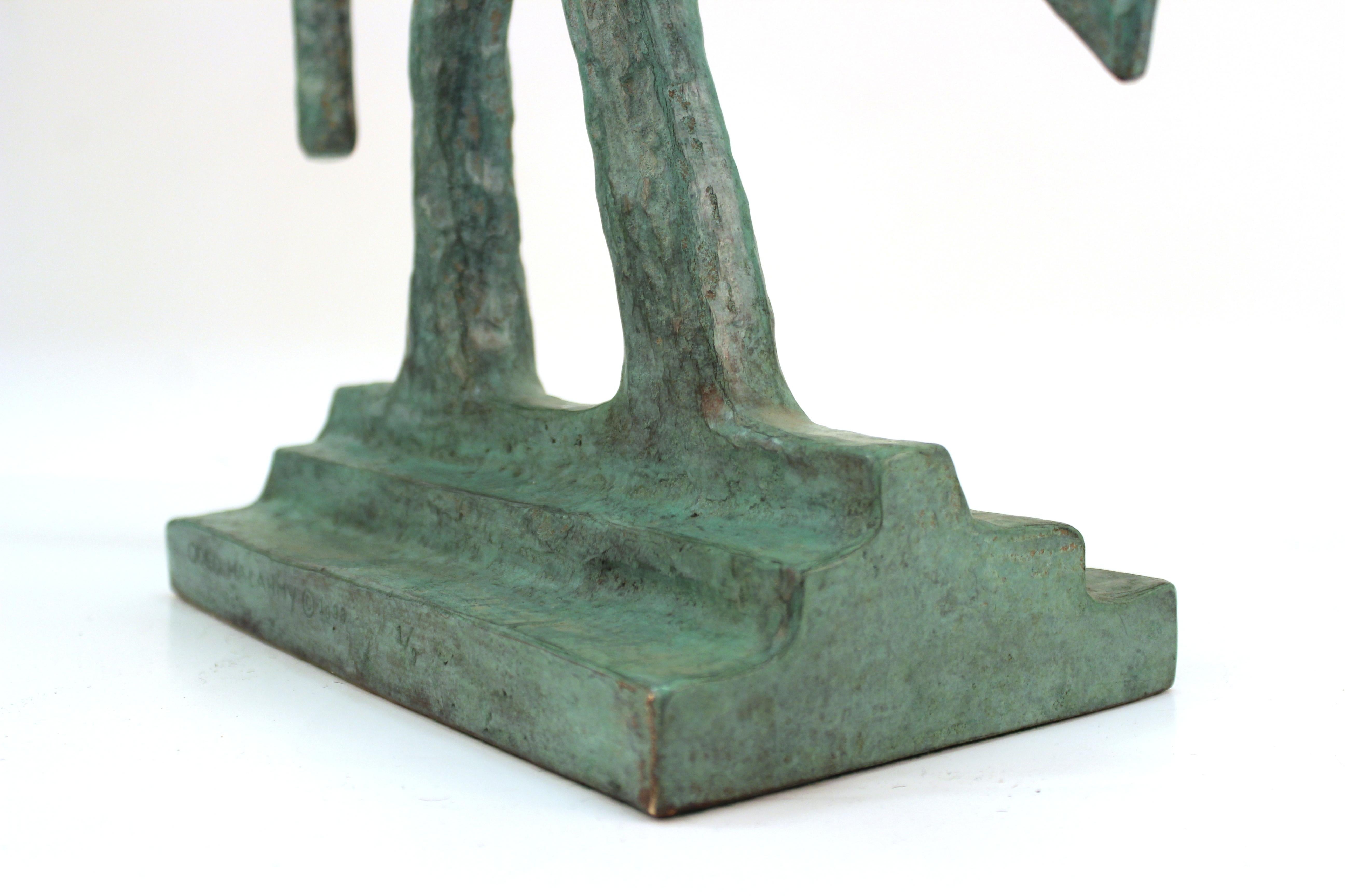 Oded Halahmy Bronze Cast Modern Abstract Sculpture 7
