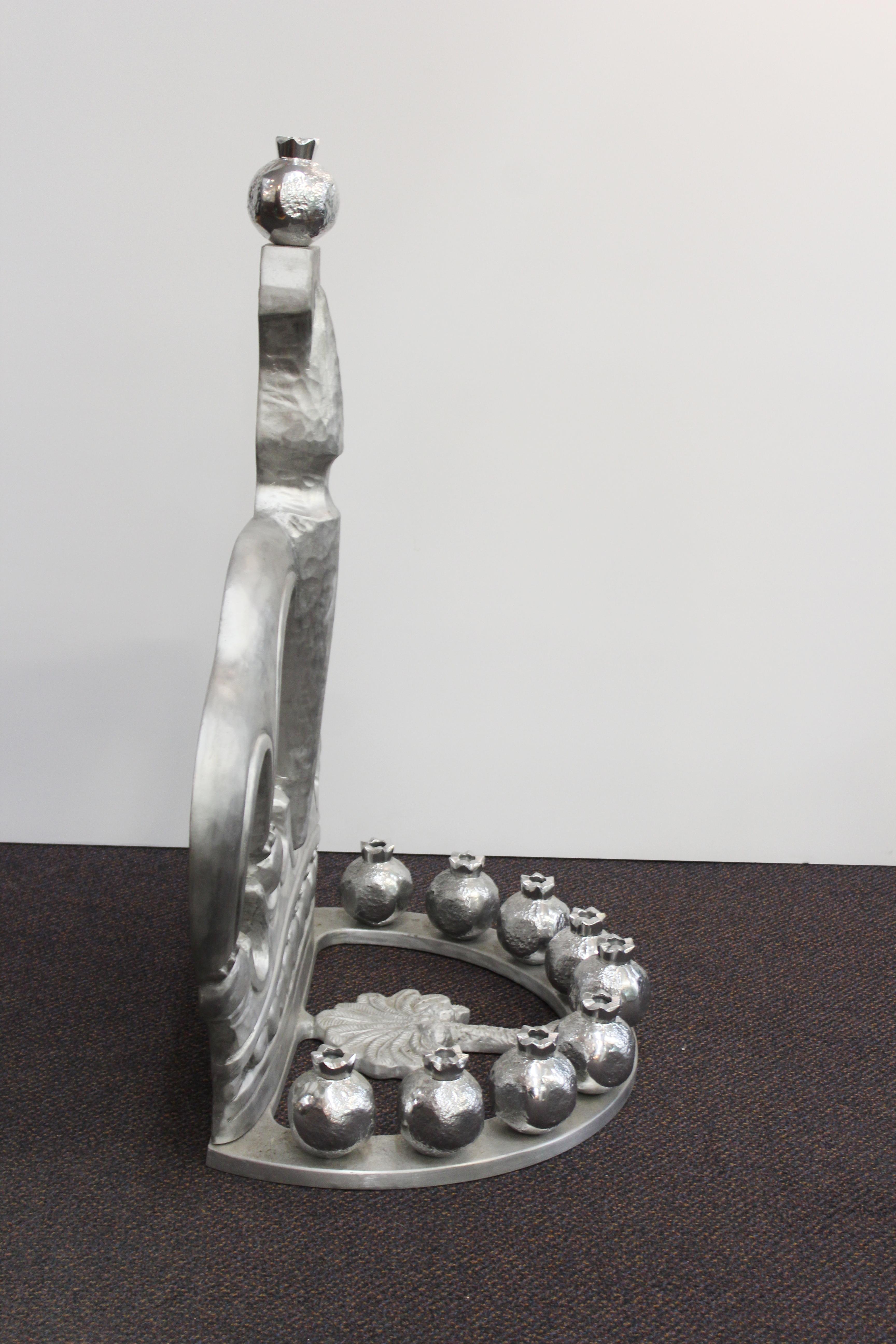 Oded Halahmy 'Crowning the Universe' in Aluminum Cast In Excellent Condition In New York, NY