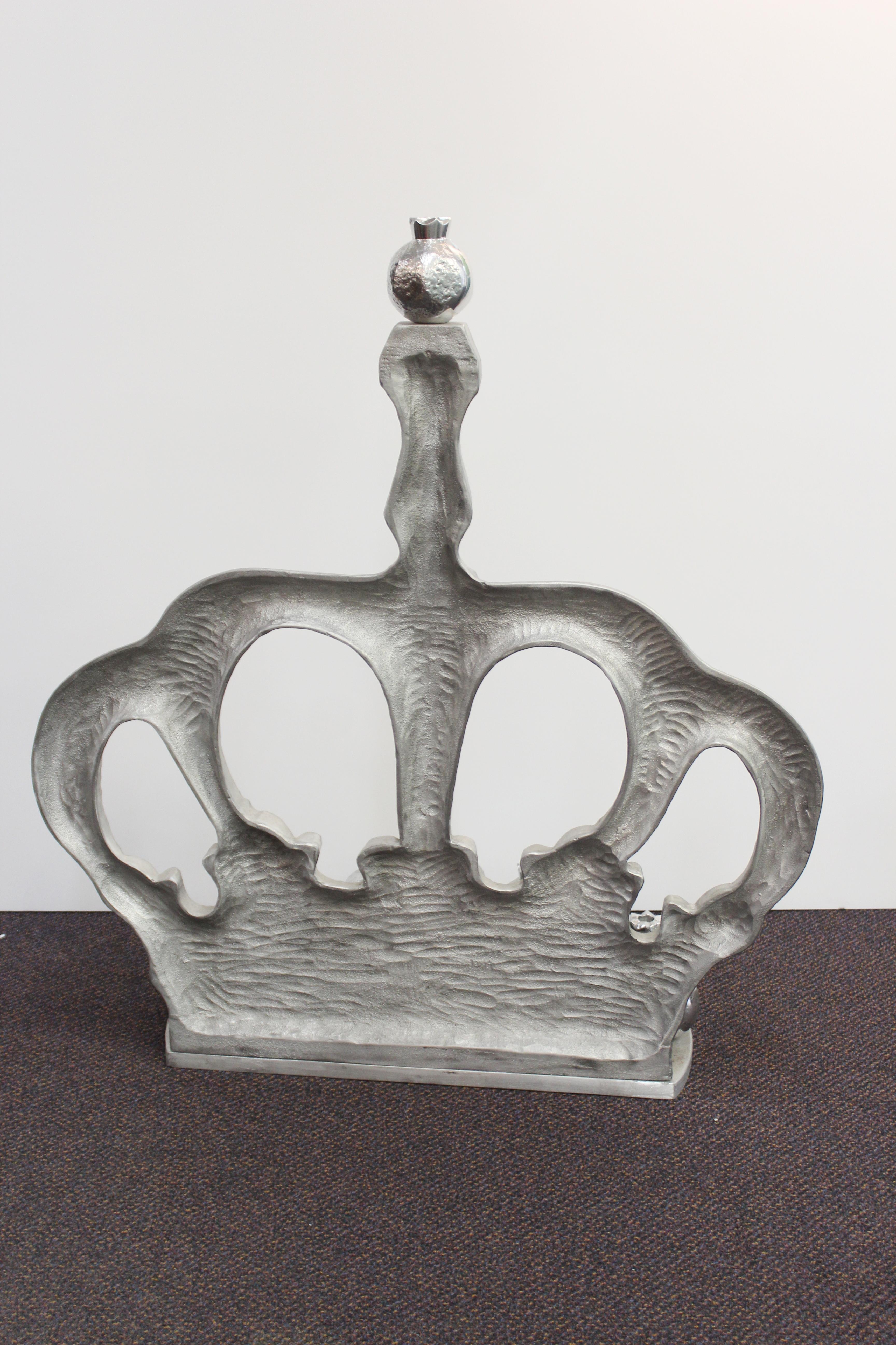 Contemporary Oded Halahmy 'Crowning the Universe' in Aluminum Cast