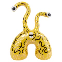 Odele Monster - Yellow & Gold Swirl