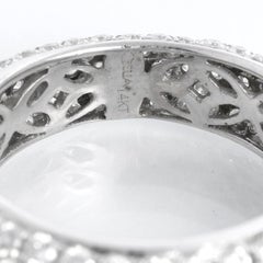 Odelia, fascia a 5 fili di diamanti in oro bianco 14K