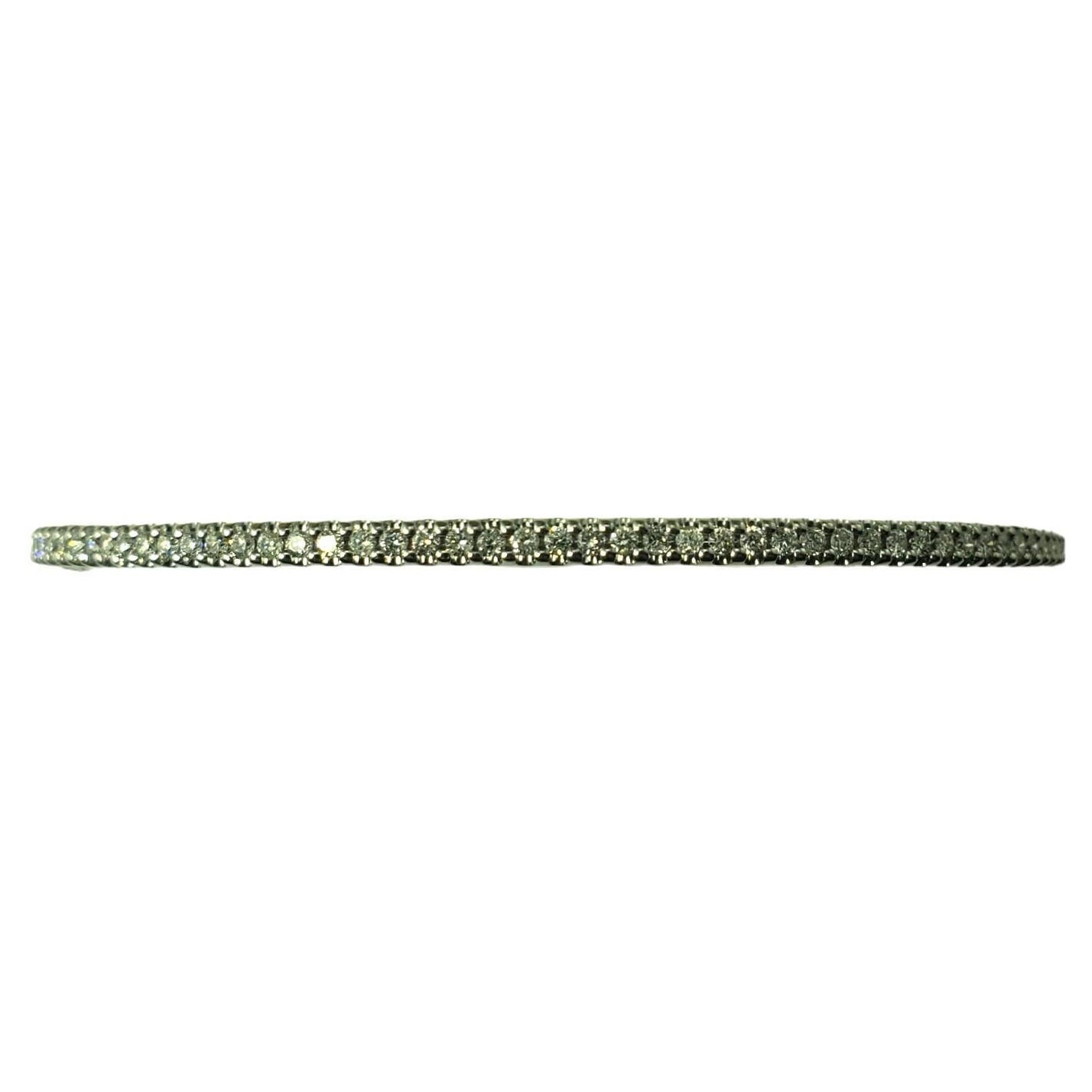 Odelia Armreif aus 18 Karat Weißgold und Diamanten #15583