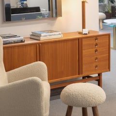 Buffet moderne scandinave en teck "Oden" de Nils Jonsson pour Hugo Troeds Suède