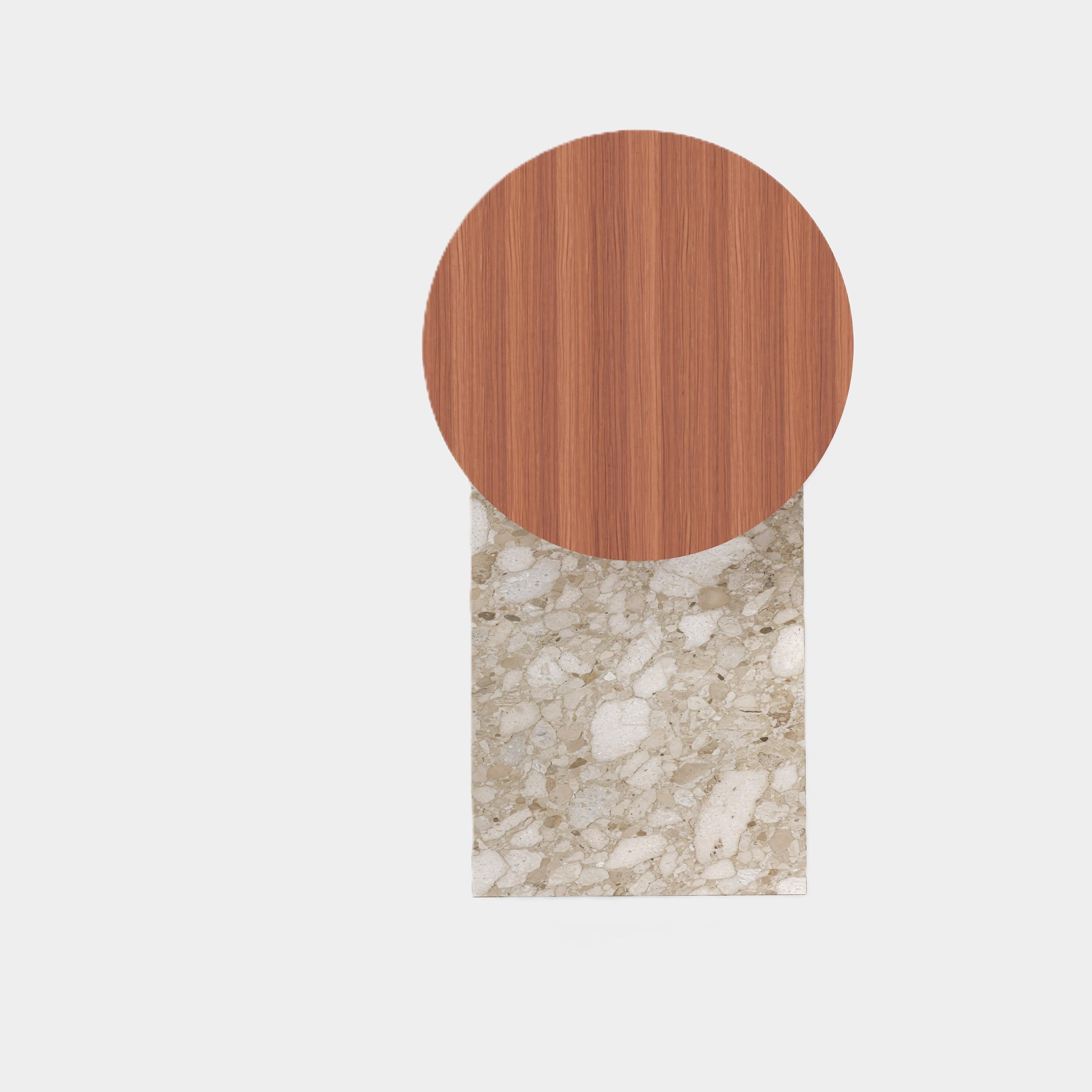 Portugais Table basse Odense - Beige Breccia en vente