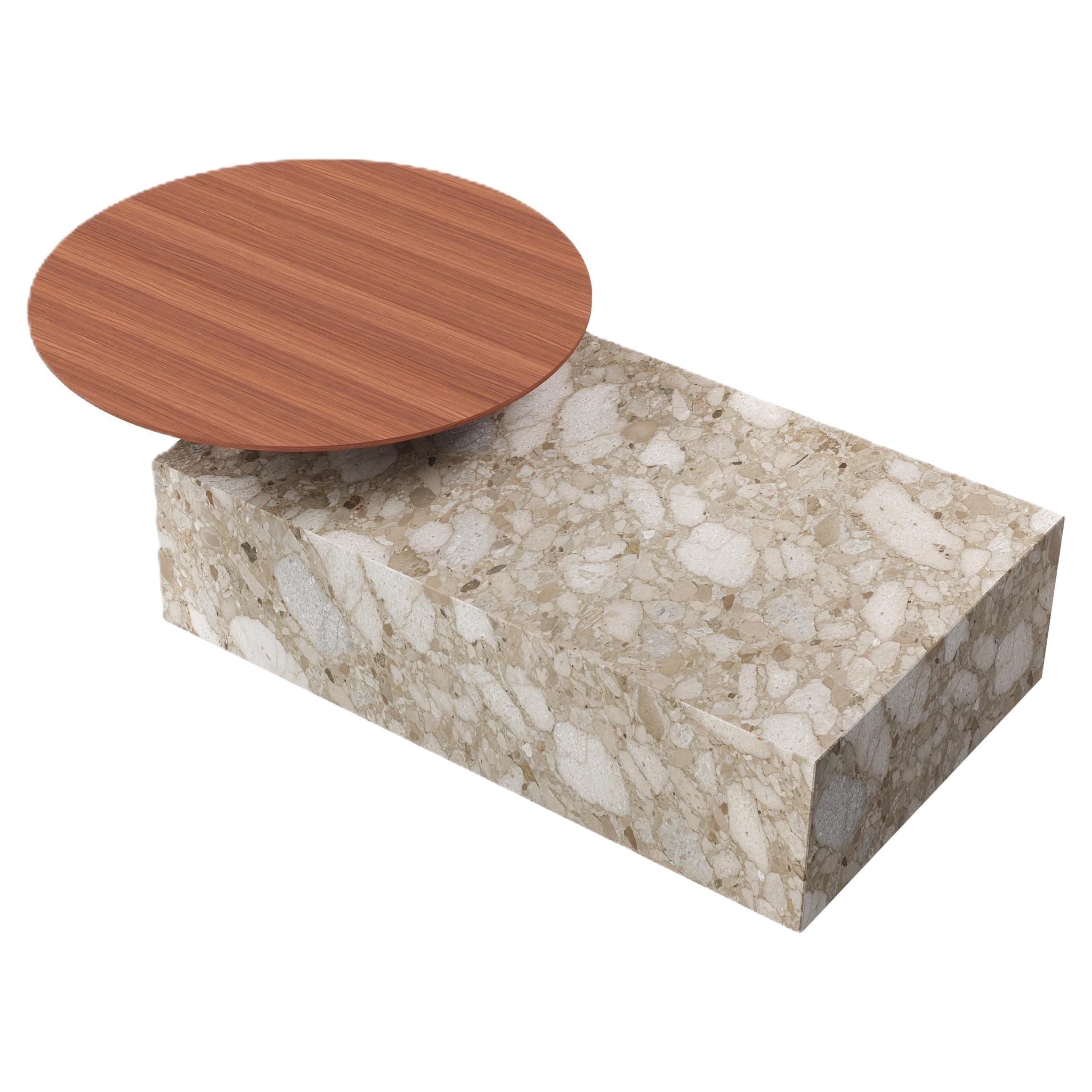 Table basse Odense - Beige Breccia - Petit