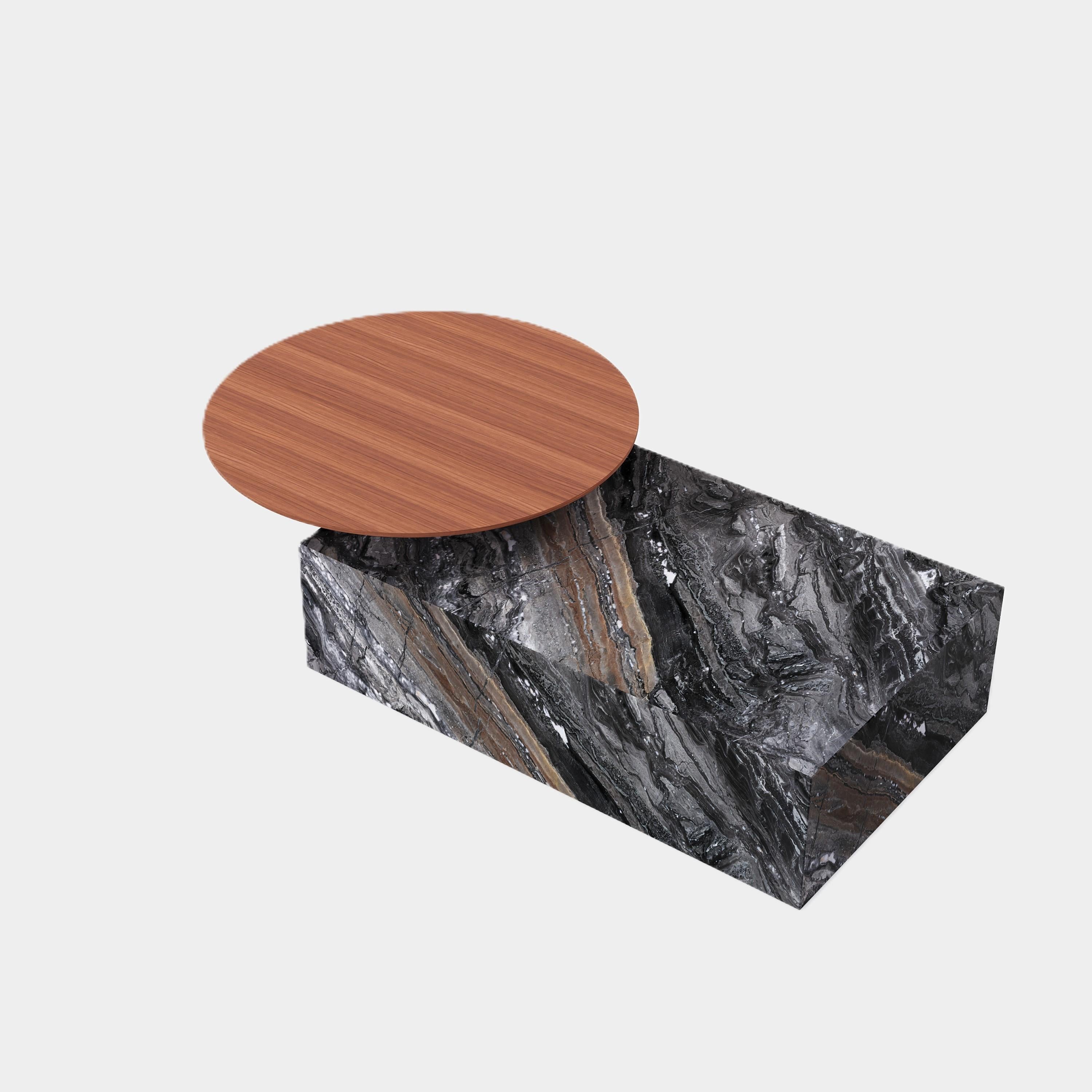 Scandinave moderne Table basse Odense - Gris Galaxy en vente