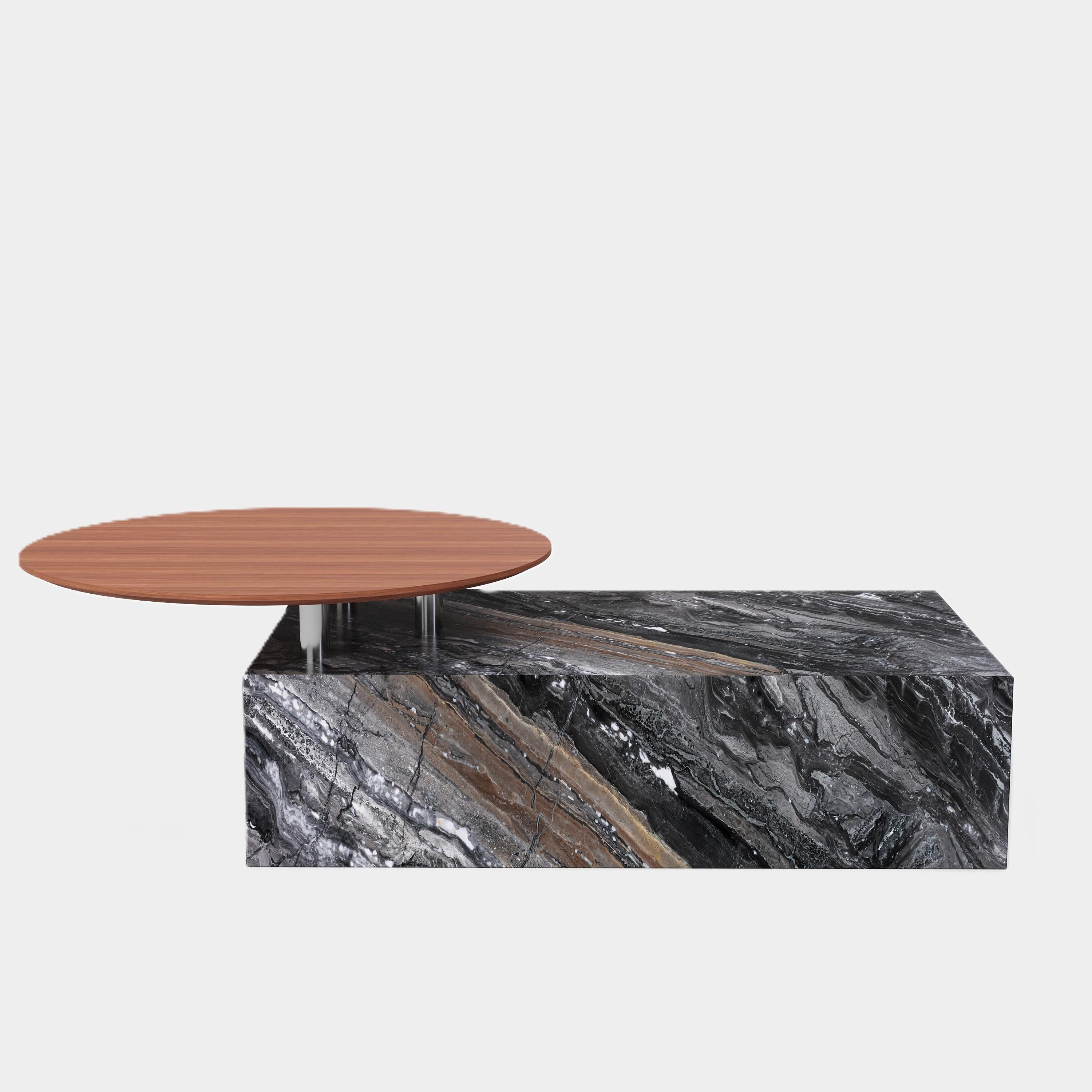 Portugais Table basse Odense - Gris Galaxy en vente