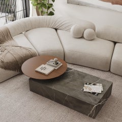 Odense - Marble Coffee Table - Grey Kenzo