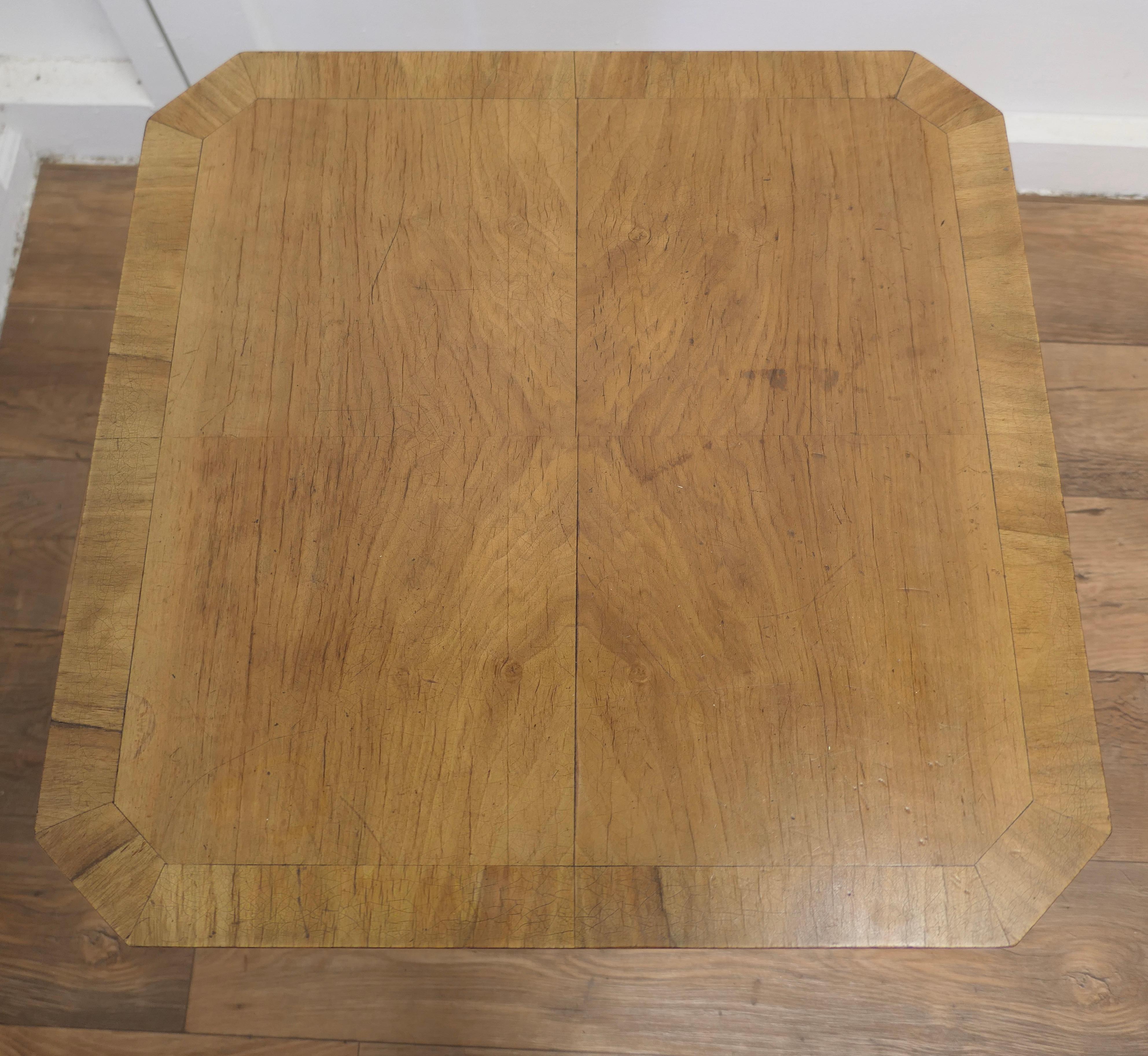 Odeon Style Art Deco Maple Coffee Table For Sale 6