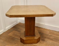 Odeon Style Art Deco Maple Coffee Table