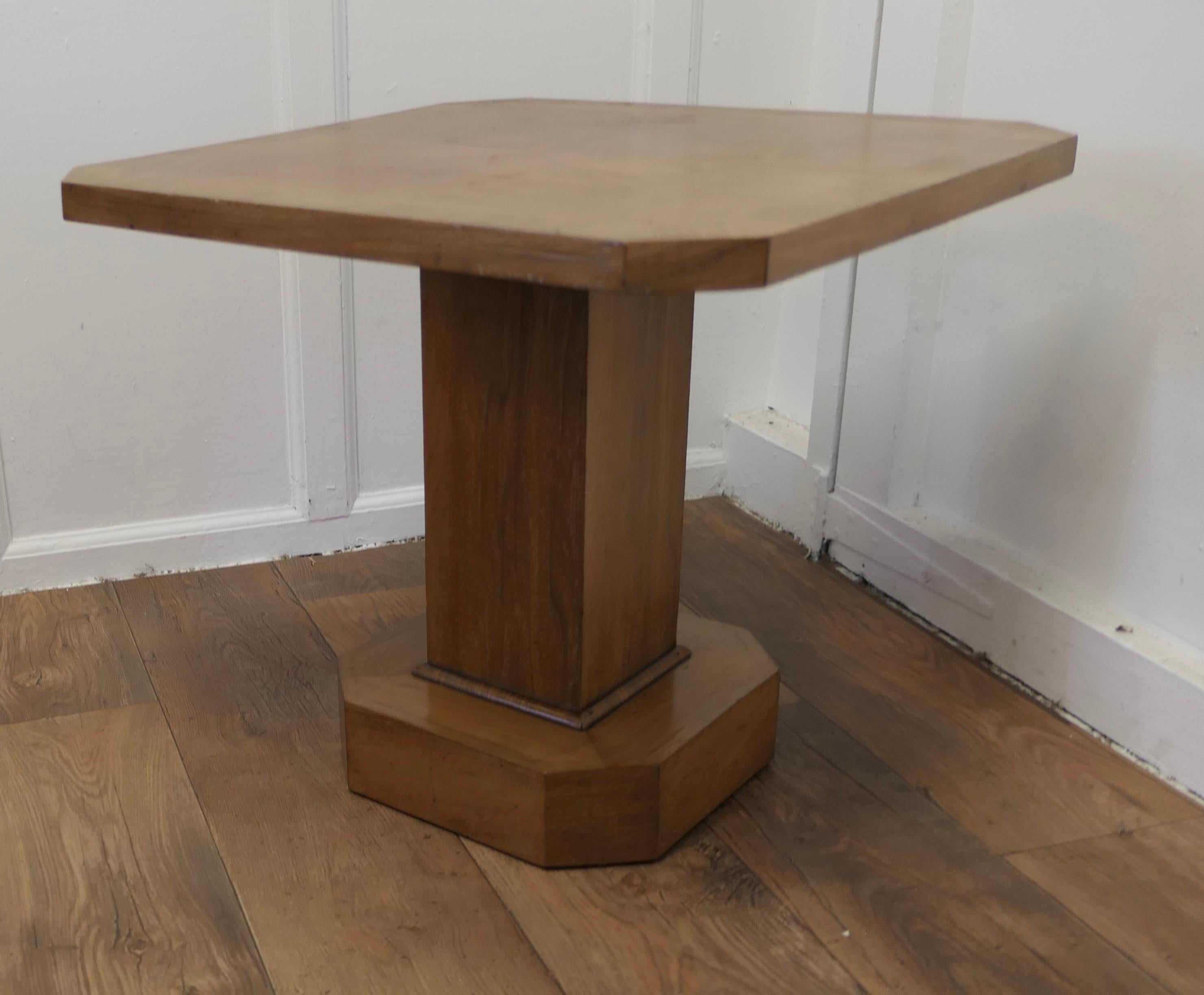Odeon Style Art Deco Maple Coffee Table For Sale 1