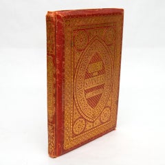 Antique 1859 Poetry Book: Odes & Sonnets, Engraved, Original Binding
