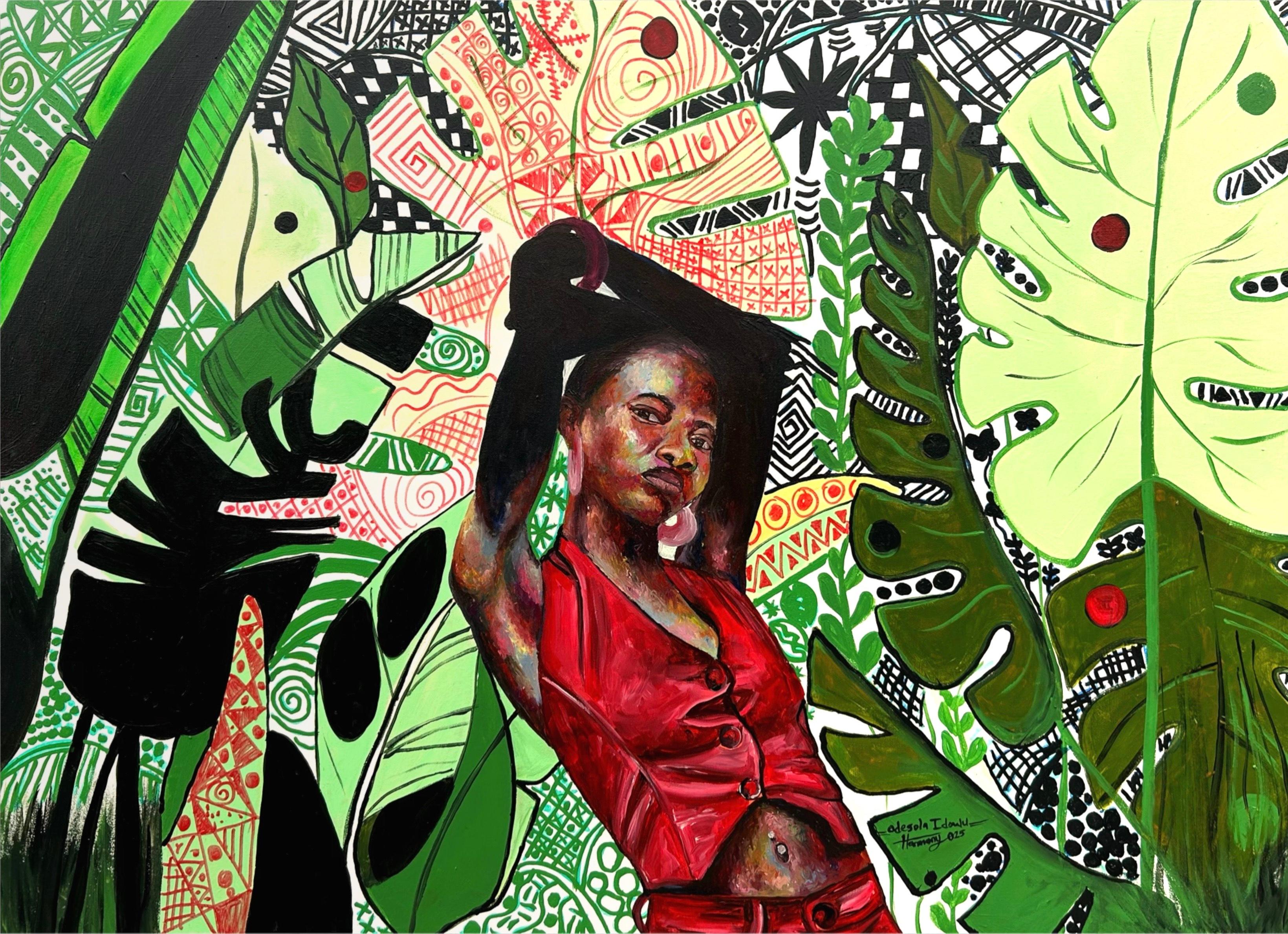 Asa Lo Fi Ibora (Clothed in Culture) -21st Century, Contemporary, Figurative