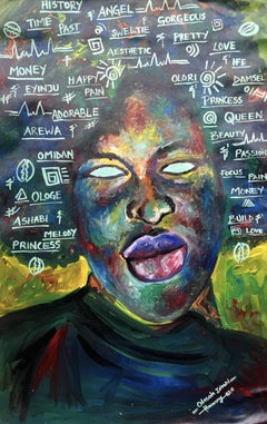 Belleza Imperfecta - Siglo XXI, Contemporáneo, Retrato Figurativo, Mujer, Rostros