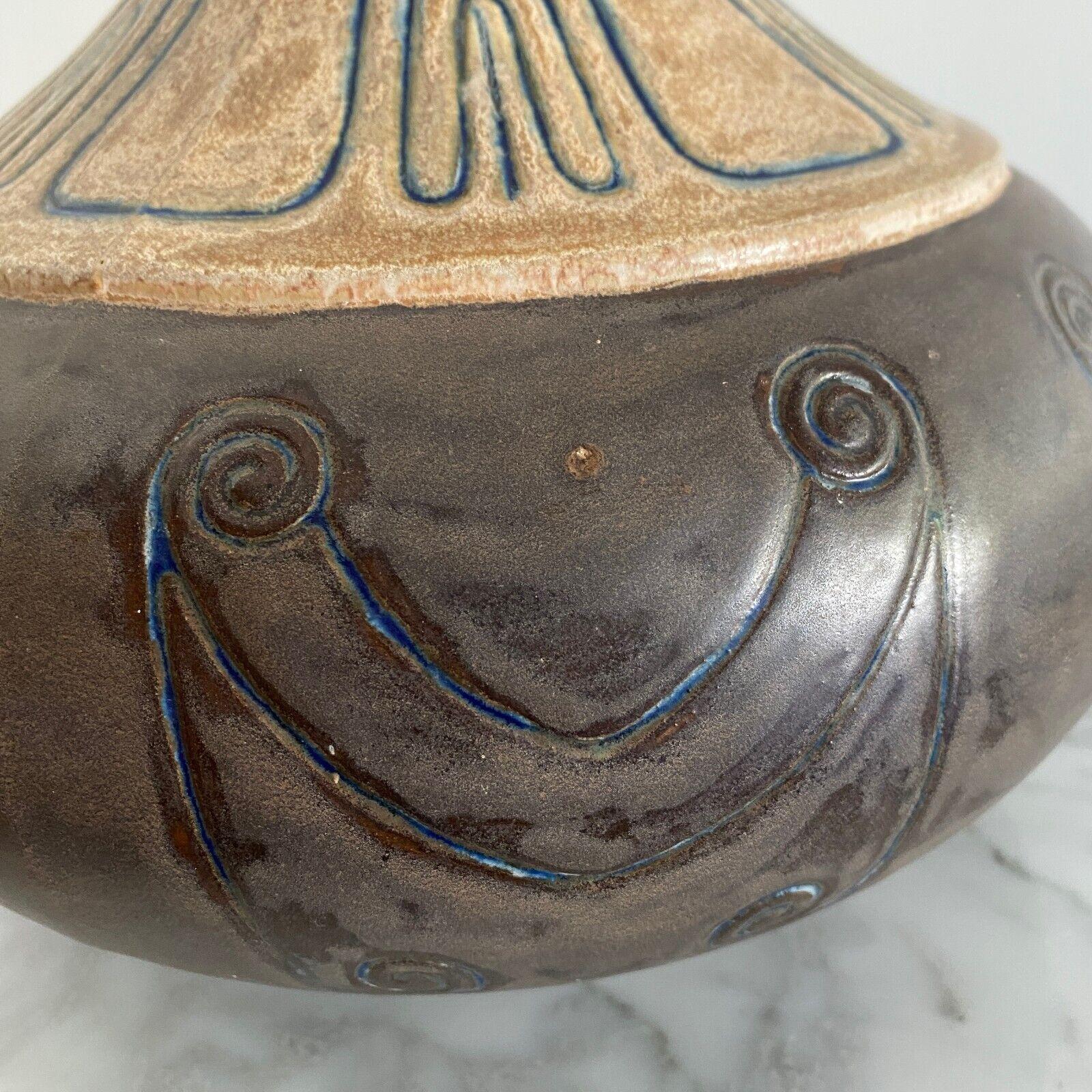 Vaso in gres ODETTA Quimper di Louis Garin (1888-1959) in vendita 6