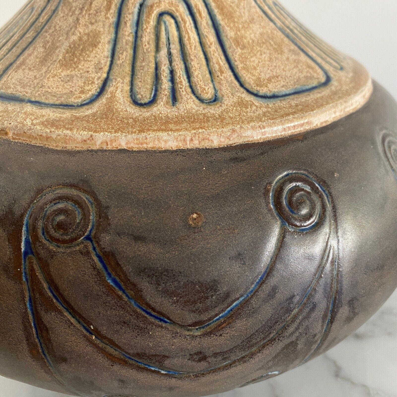 Vaso in gres ODETTA Quimper di Louis Garin (1888-1959) in vendita 9