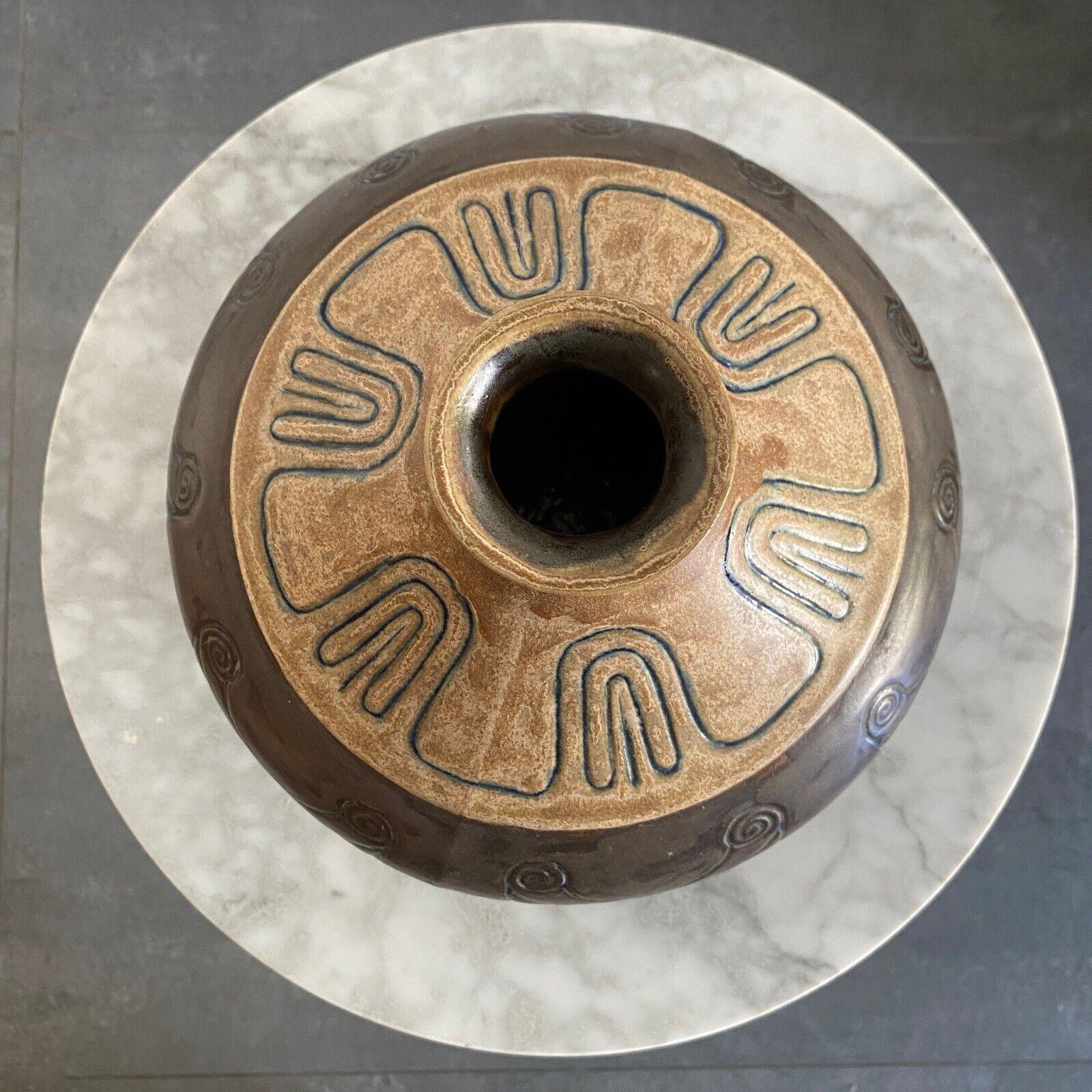 Vaso in gres ODETTA Quimper di Louis Garin (1888-1959) in vendita 3