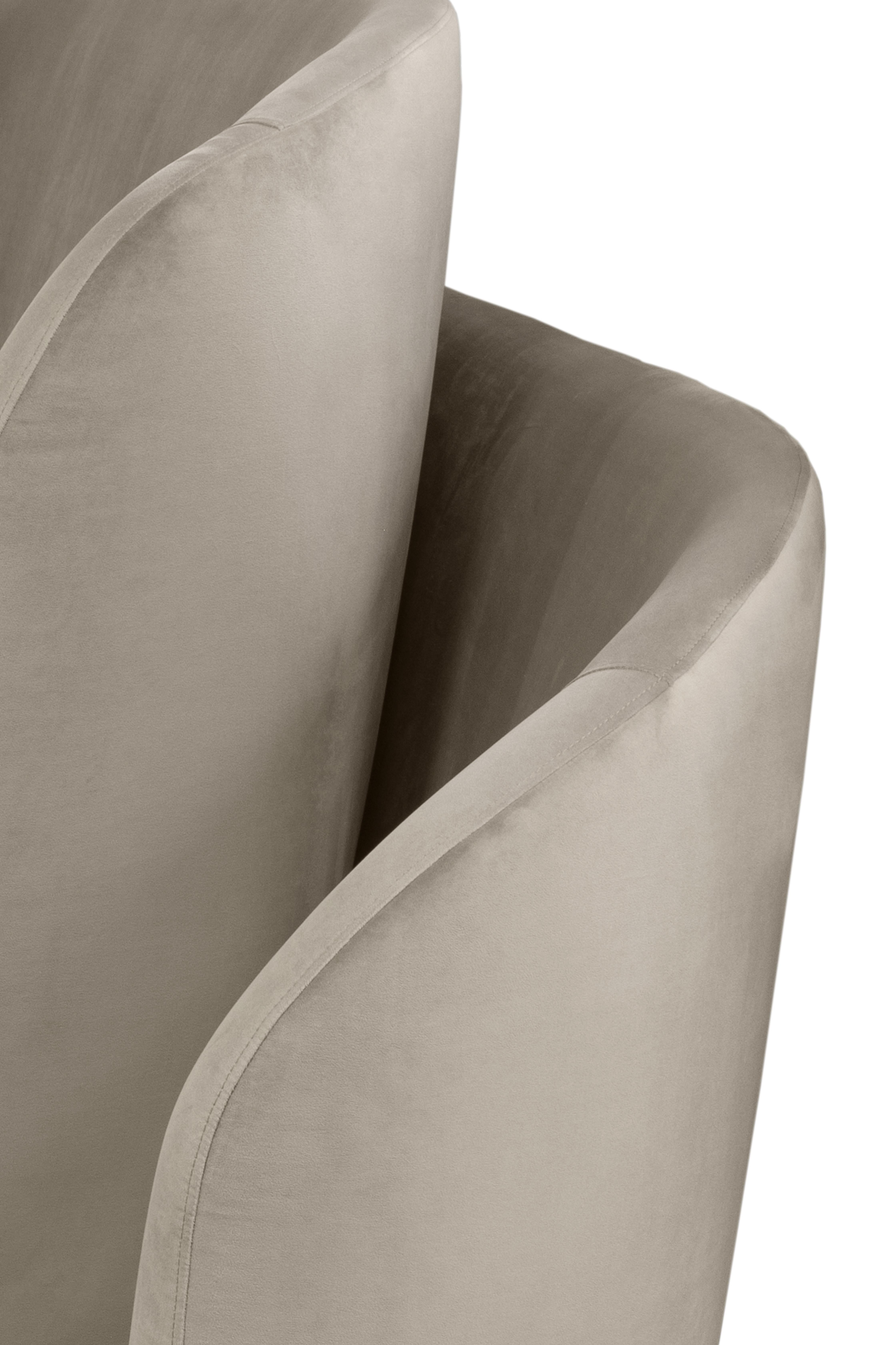Odette Bed - Hand Polished Hammered Brass Wood & Upholstery - Boca do Lobo For Sale 4