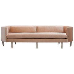 ODETTE SOFA - Modern Octagonal Sofa in European Velvet 