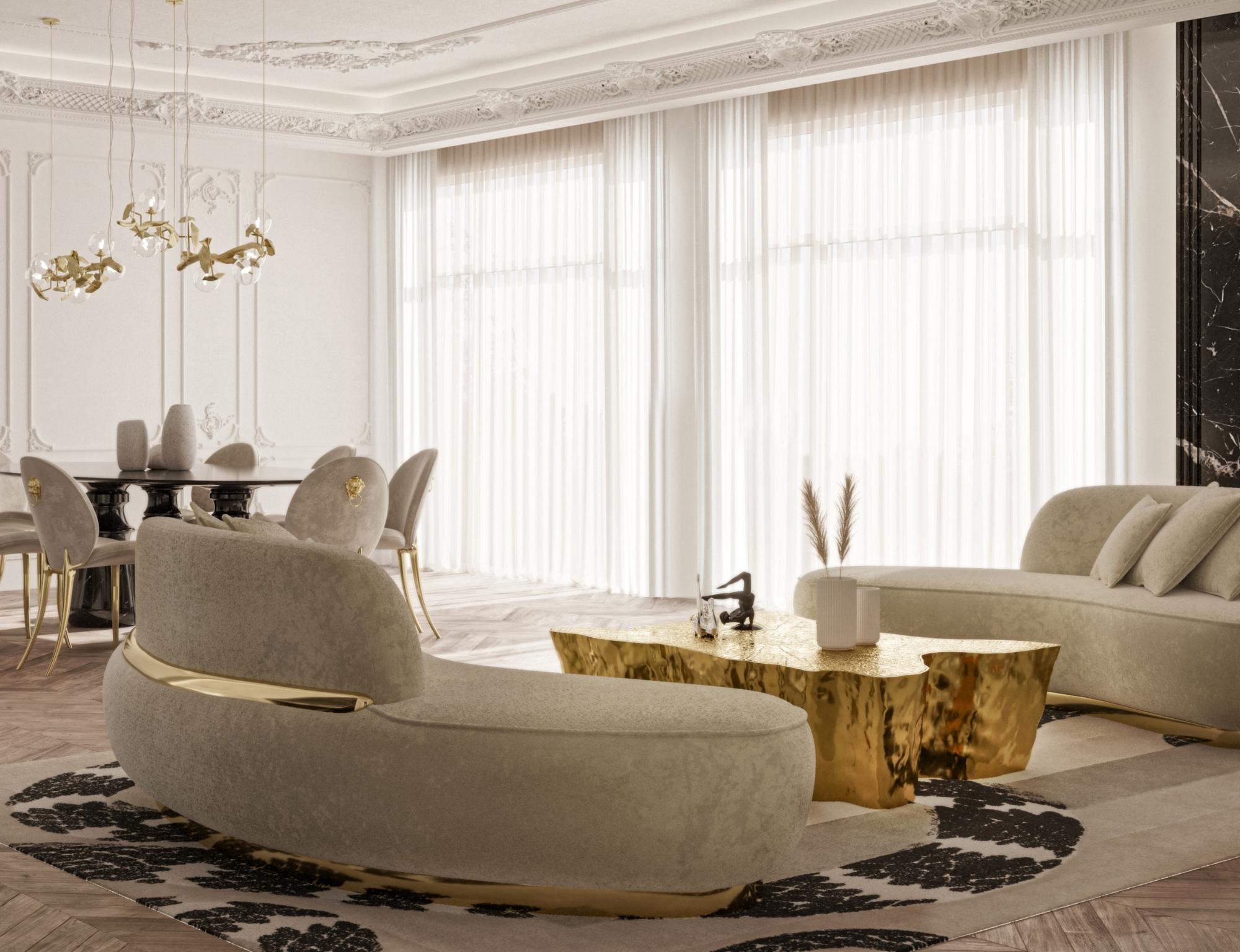 Odette-Sofa – hand poliertes, gehämmertes, gehämmertes Messingholz und Polsterung – Boca do Lobo im Angebot 7