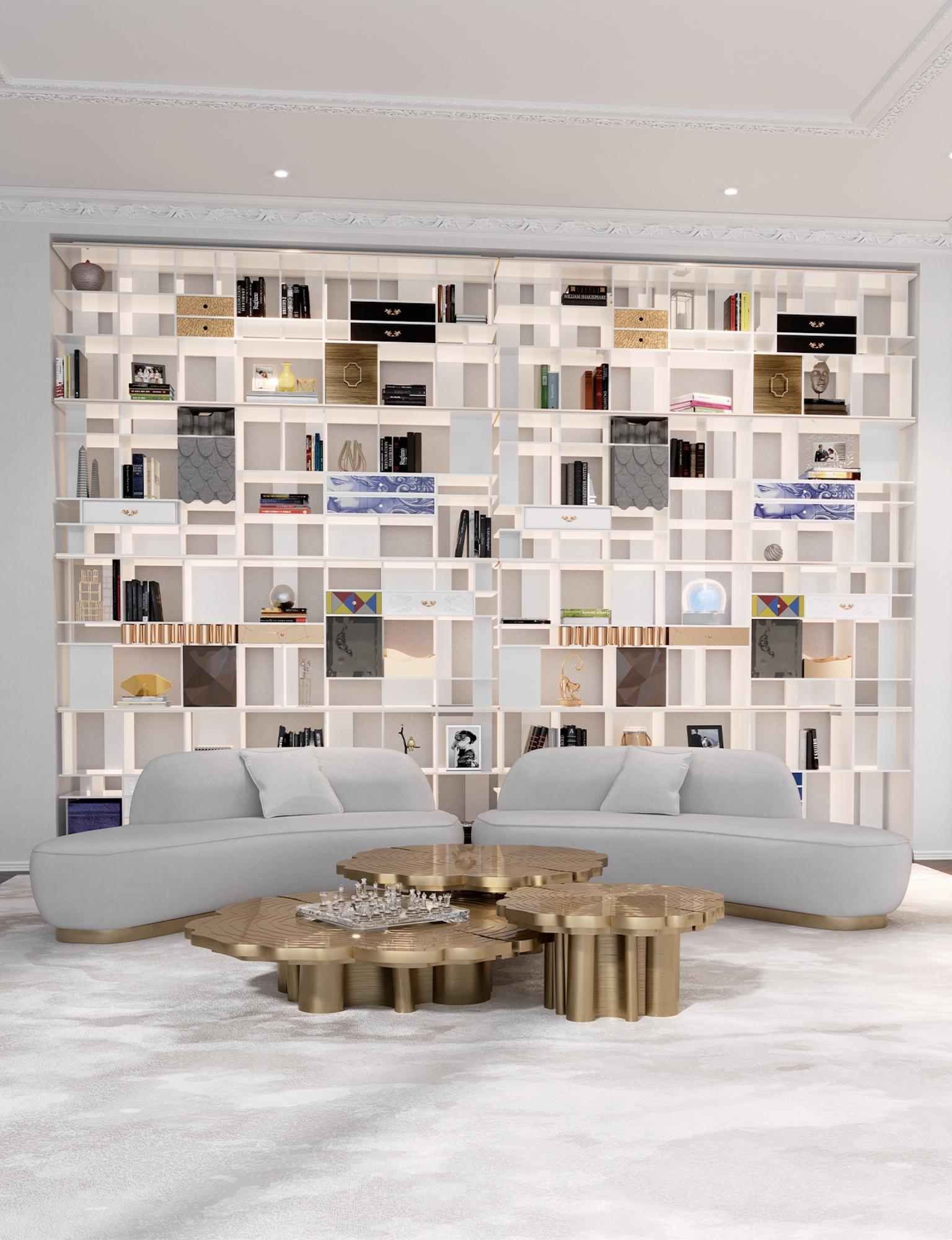 Odette-Sofa – hand poliertes, gehämmertes, gehämmertes Messingholz und Polsterung – Boca do Lobo im Angebot 2