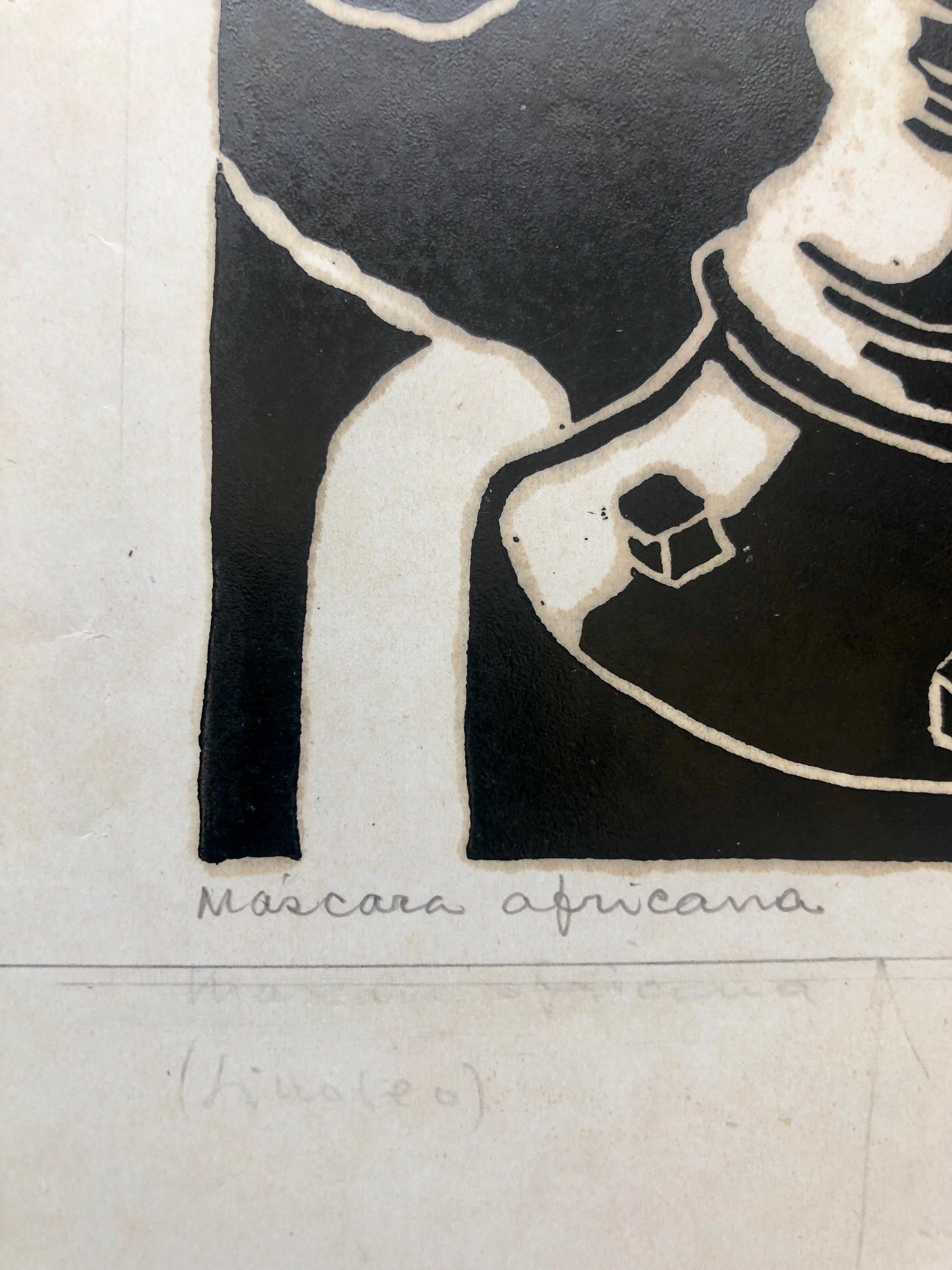 1945 Brasilianischer Meister, Art-Déco-Kleid, Serigraph-Holzschnitt  (Grau), Nude Print, von Odetto Guersoni