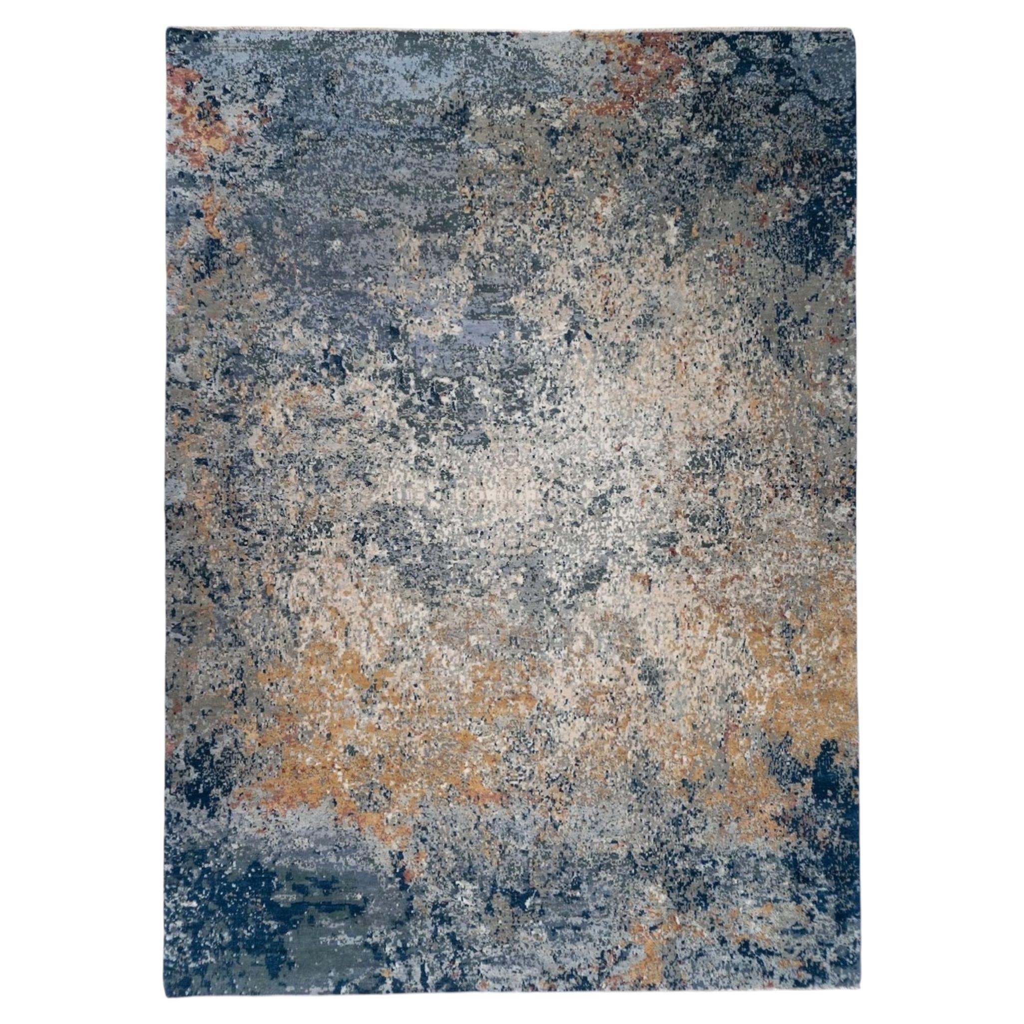 Odila Hand-Knotted Modern Rug – 8'11" x 12'