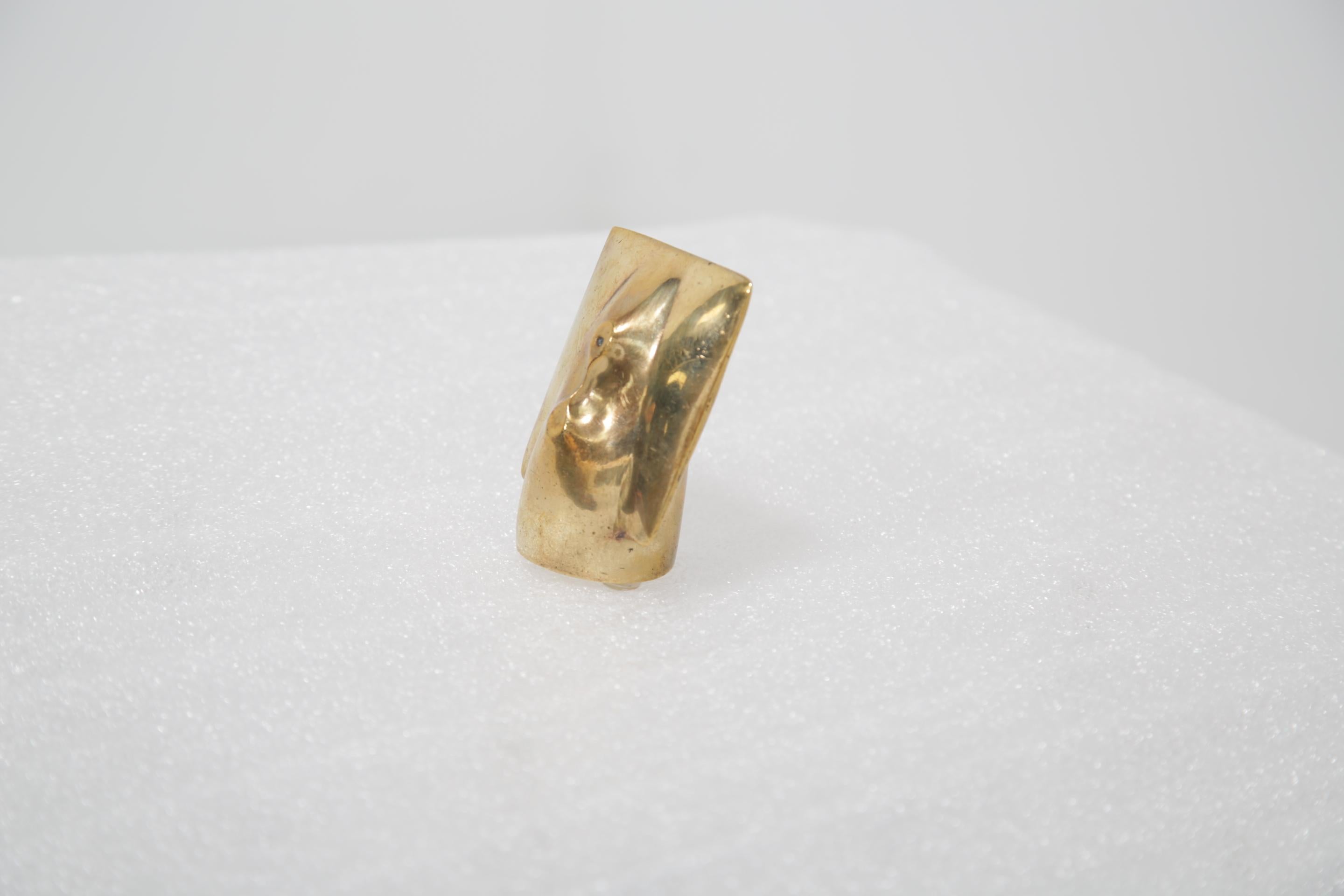 Odile de Frayssinet Pequeña escultura abstracta de bronce, firmada y numerada en Bueno estado para la venta en Dublin 8, IE