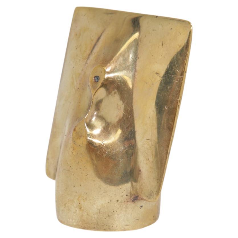 Odile de Frayssinet Pequeña escultura abstracta de bronce, firmada y numerada en venta